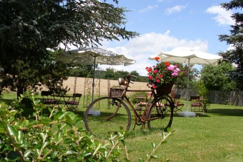 Gasthof "zum schönsten Wiesengrunde" im Winter